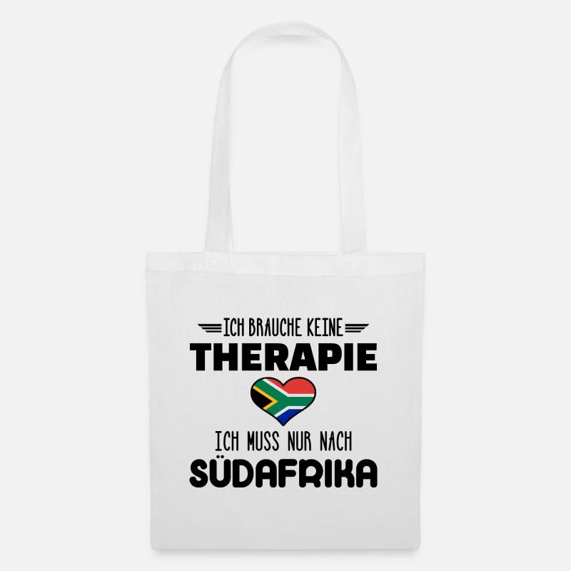 Südafrika - Stoffbeutel - Weiß
