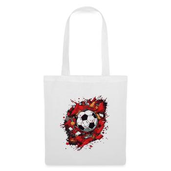 Soccer Ball - Tote Bag - white - Front