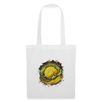 Tennis ball - Tote Bag - white - Front