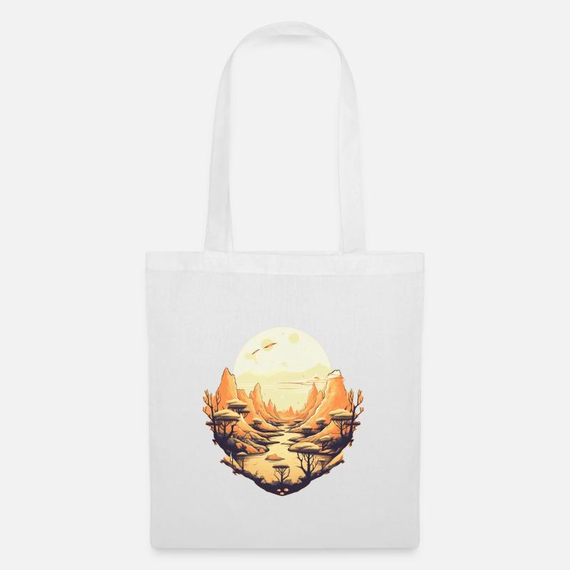 Paysage - Sac en tissu - blanc