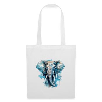 Elephant - Tote Bag - white - Front