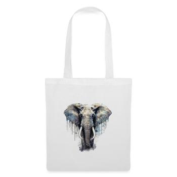 Elephant - Tote Bag - white - Front