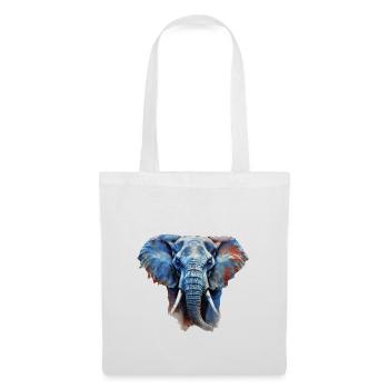Elephant - Tote Bag - white - Front