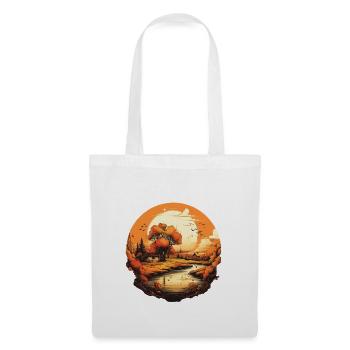 Autumnal landscape - Tote Bag - white - Front