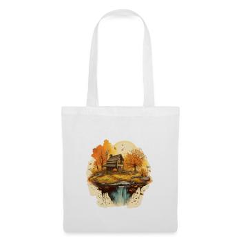 Autumnal landscape - Tote Bag - white - Front