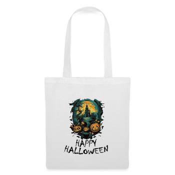 Halloween - Happy Halloween - Stoffbeutel - Weiß - Vorne