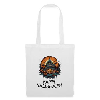 Halloween - Happy Halloween - Stoffbeutel - Weiß - Vorne