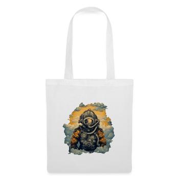 Plongeur - Sac en tissu - blanc - Devant