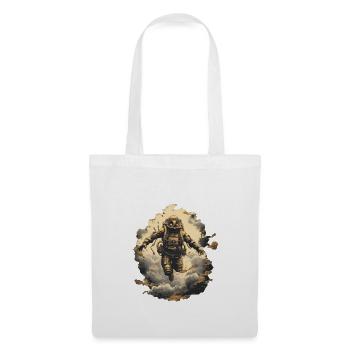 Plongeur - Sac en tissu - blanc - Devant