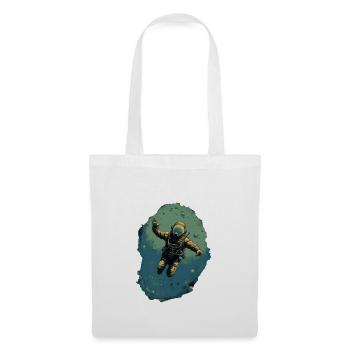 Plongeur - Sac en tissu - blanc - Devant