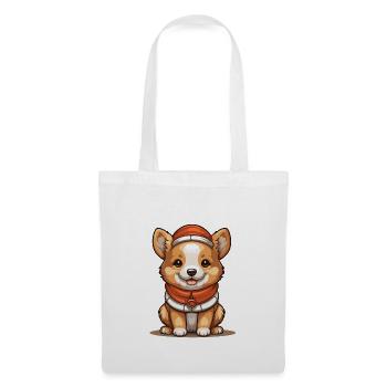 Dog Christmas Design - Kawaii Style - Tote Bag - white - Front