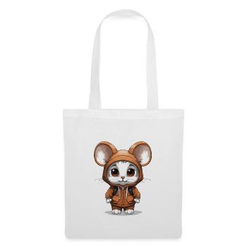 Mouse - Kawaii Style - Tote Bag - white - Front