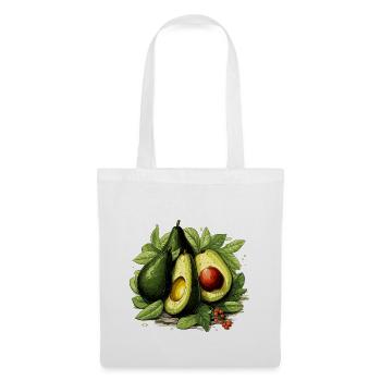 Avocado - Illustration - Tote Bag - white - Front