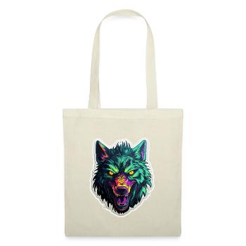 Wolf - Illustration - Stoffbeutel - Natur - Vorne