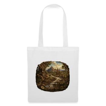 Landscape - Illustration - Tote Bag - white - Front