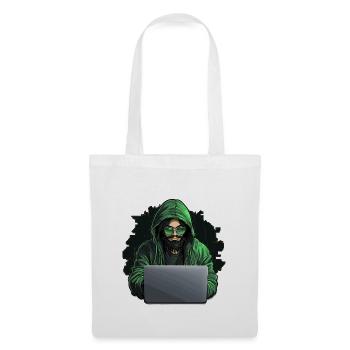 Hacker éthique - Illustration - Sac en tissu - blanc - Devant