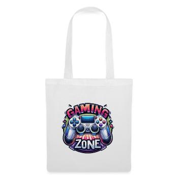 Gaming Zone - Controller Illustration - Stoffbeutel - Weiß - Vorne