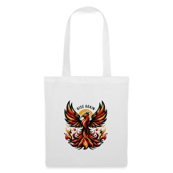 Rise Again - Phoenix Illustration - Tote Bag - white - Front