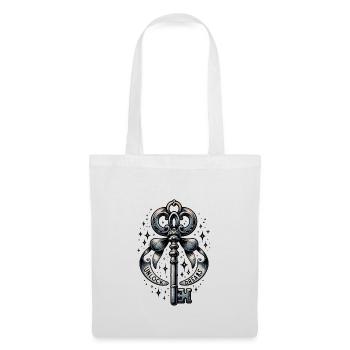 Unlock Dreams - Key Illustration - Tote Bag - white - Front