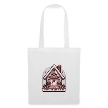 Home Sweet Home - House Illustration - Tote Bag - white - Front