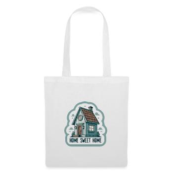 Home Sweet Home - House Illustration - Tote Bag - white - Front