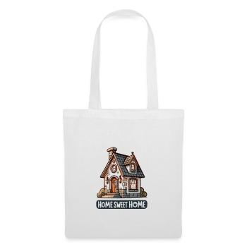 Home Sweet Home - House Illustration - Tote Bag - white - Front