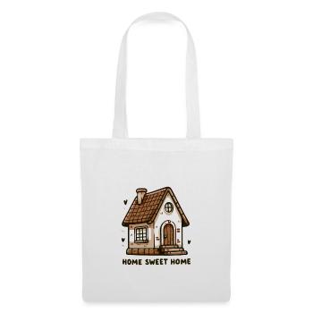 Home Sweet Home - House Illustration - Tote Bag - white - Front