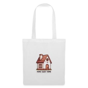 Home Sweet Home - House Illustration - Tote Bag - white - Front