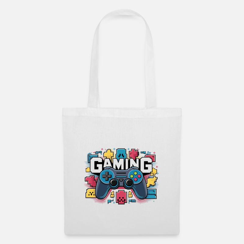 Gaming - Controller - Stoffbeutel - Weiß
