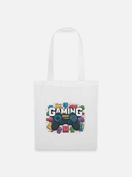 Gaming - Controller - Stoffbeutel - Weiß