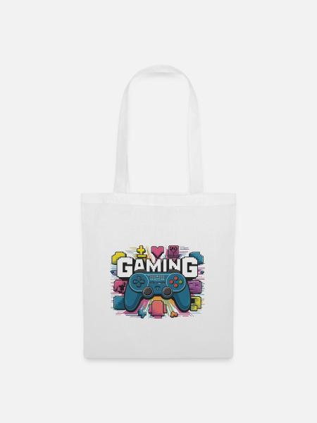 Gaming - Controller - Stoffbeutel - Weiß