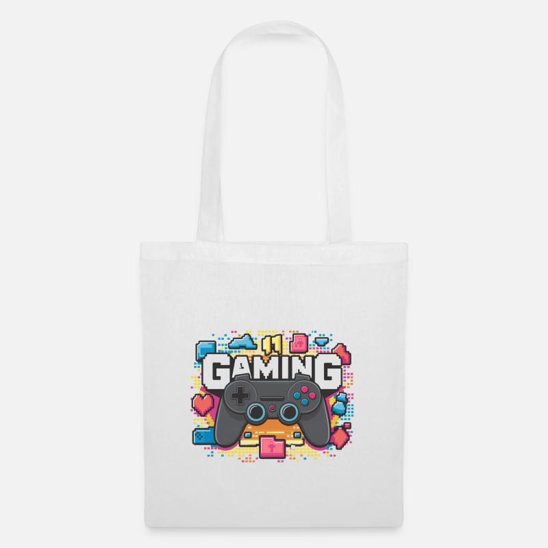 Gaming - Controller - Stoffbeutel - Weiß