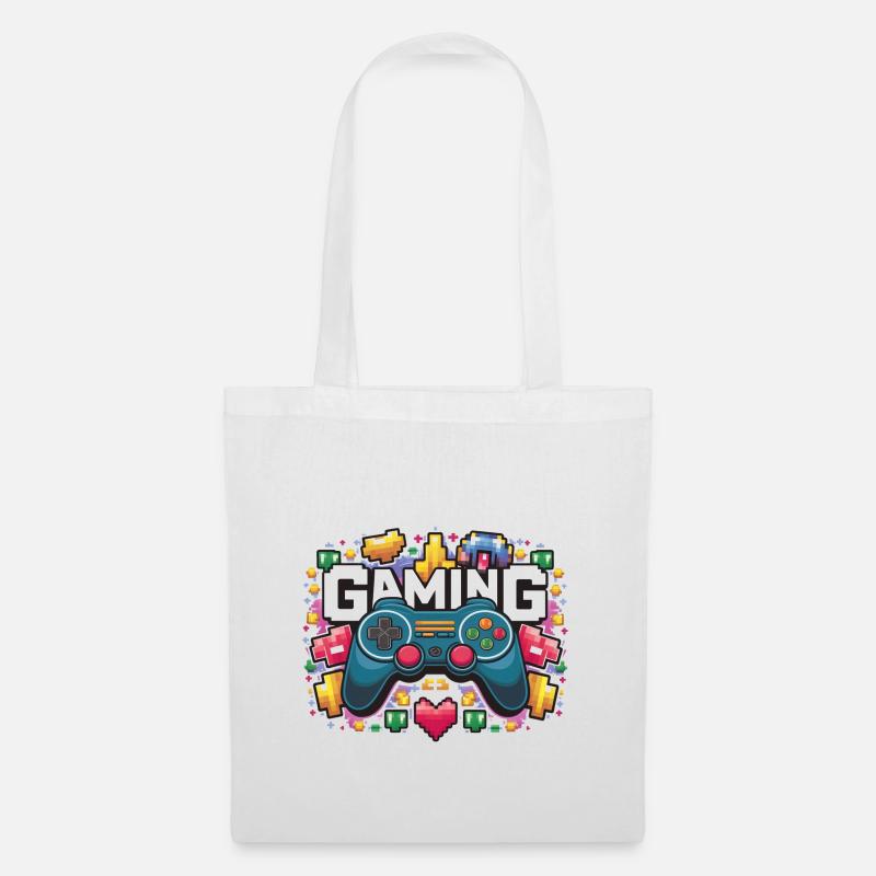 Gaming - Controller - Stoffbeutel - Weiß