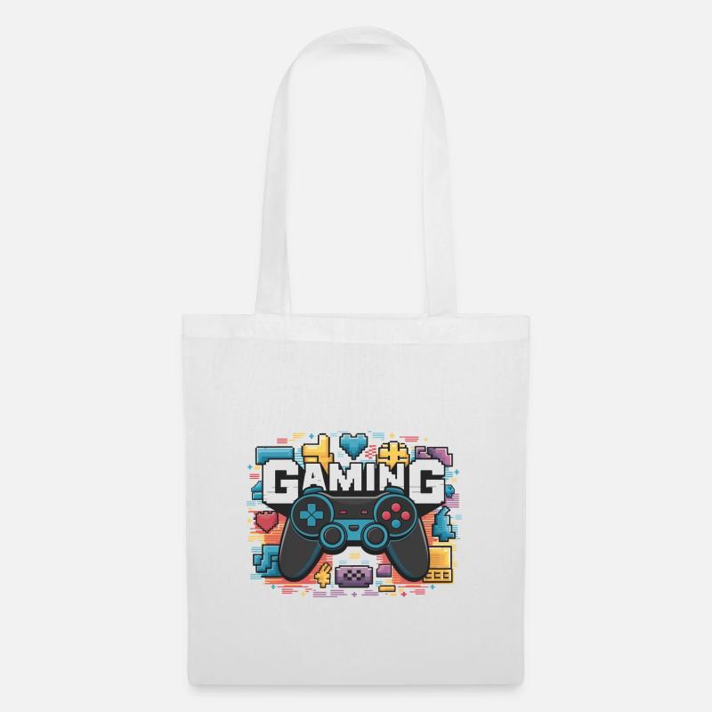 Gaming - Controller - Stoffbeutel - Weiß