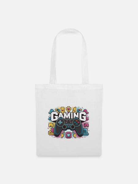 Gaming - Controller - Stoffbeutel - Weiß