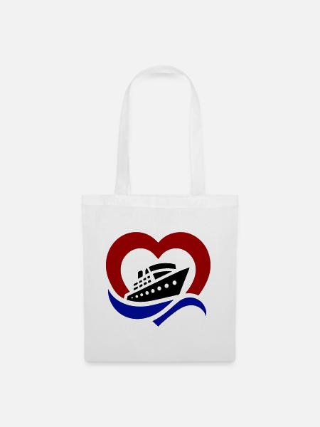 L’amour de la croisière - Sac en tissu - blanc
