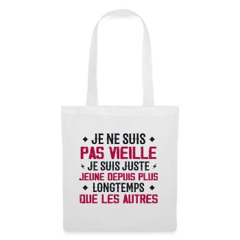 I'm Not Old Vintage Anniversary Gift - Tote Bag - white - Front