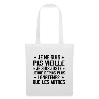 I'm Not Old Vintage Anniversary Gift - Tote Bag - white - Front