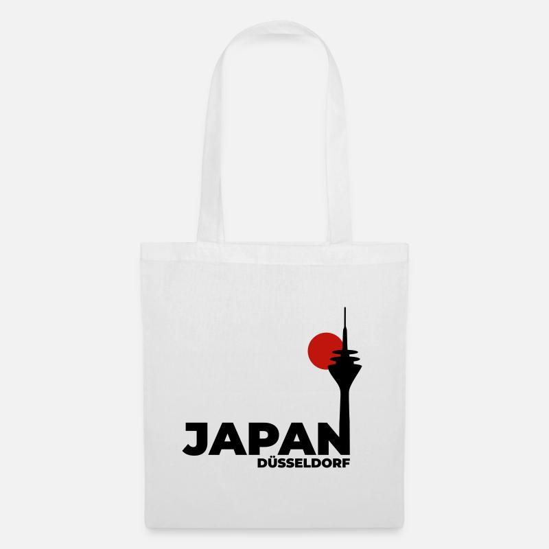 Japan goes Düsseldorf - Stoffbeutel - Weiß