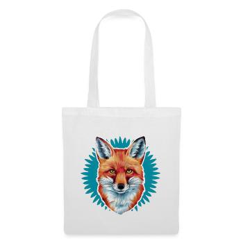 Fox - Illustration - Tote Bag - white - Front