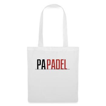 PaPadel PaPadel - Sac en tissu - blanc - Devant