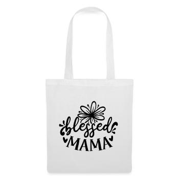 blessed mama - Tote Bag - white - Front