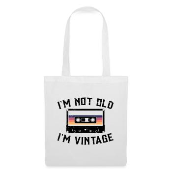 80s 90s Music Cassette Funny Mixtape - Tote Bag - white - Front