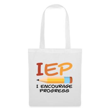 IEP SPED Teacher Art | Special Education Teacher - Tote Bag - white - Front