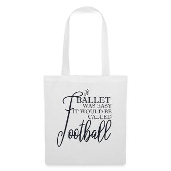 Ballett Lustig - Stoffbeutel - Weiß - Vorne
