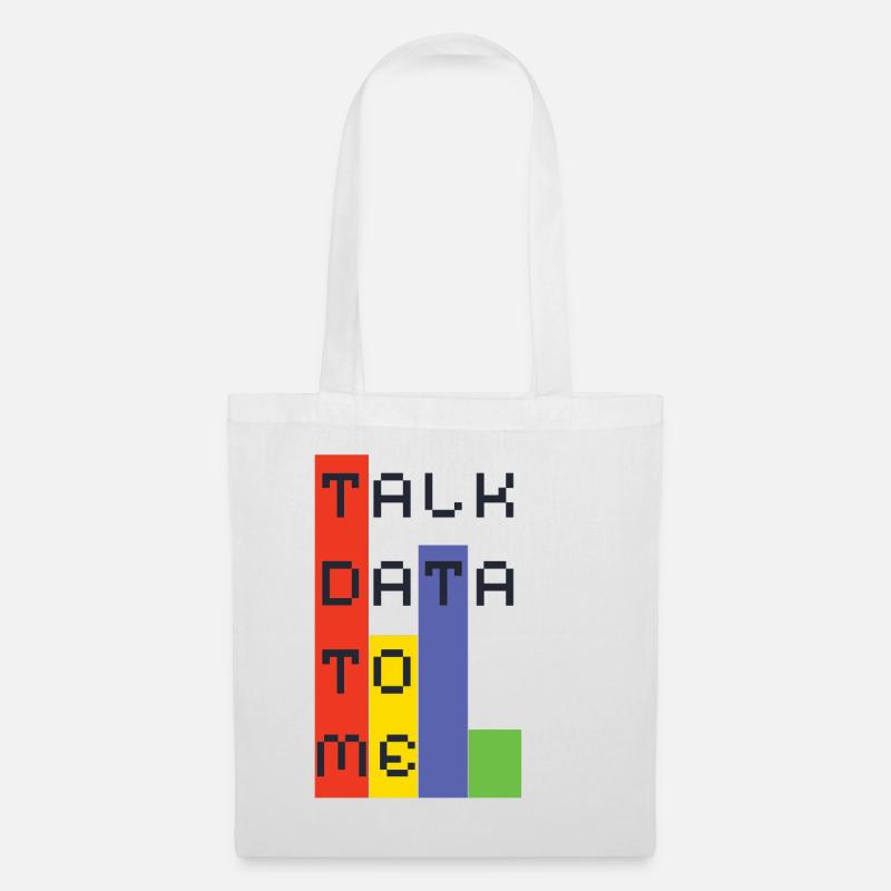 Data - Tote Bag - white