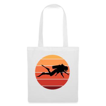 Plongée Sous-marine Coraux - Sac en tissu - blanc - Devant