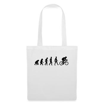 Cyclist - Tote Bag - white - Front