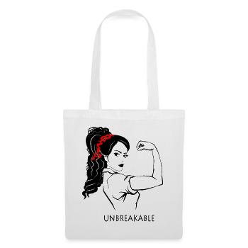 La puissance des filles - Sac en tissu - blanc - Devant