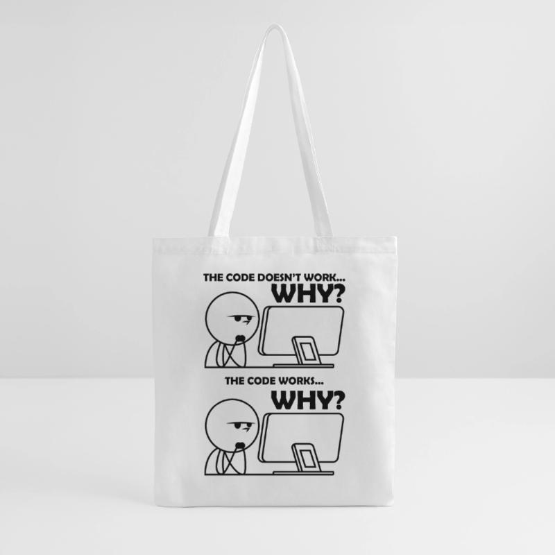Programmierung Code Witzig Stoffbeutel